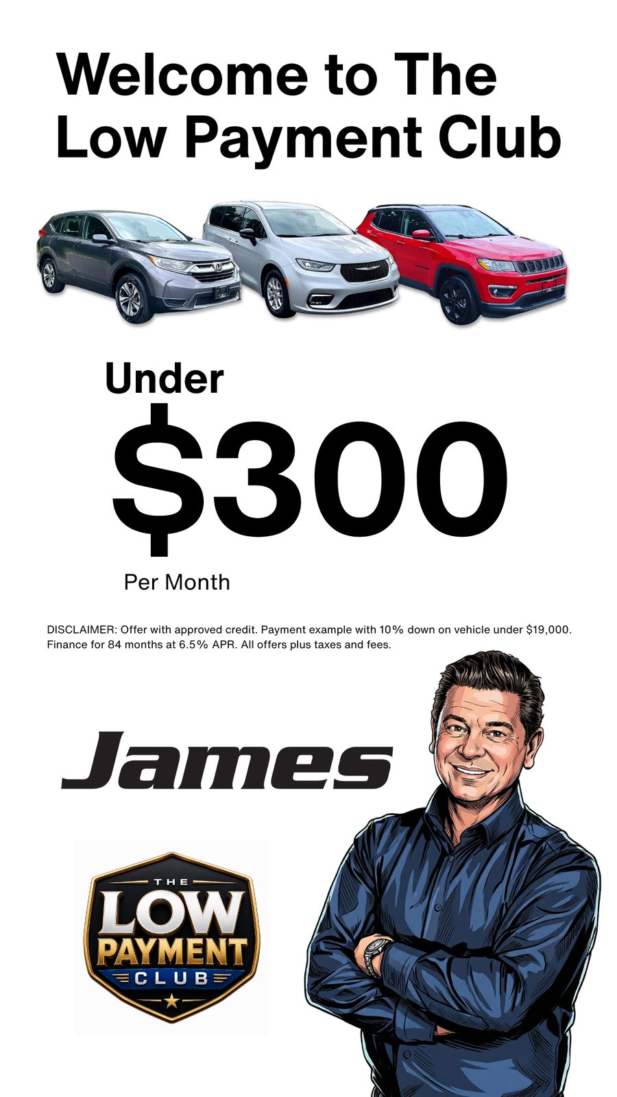 Vertical / social · 1200×2134 · James Auto Group